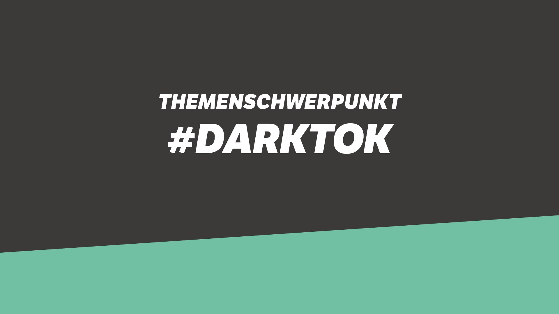 Link zum Artikel: DarkTok – funk beleuchtet in Schwerpunkt die Schattenseiten von TikTok