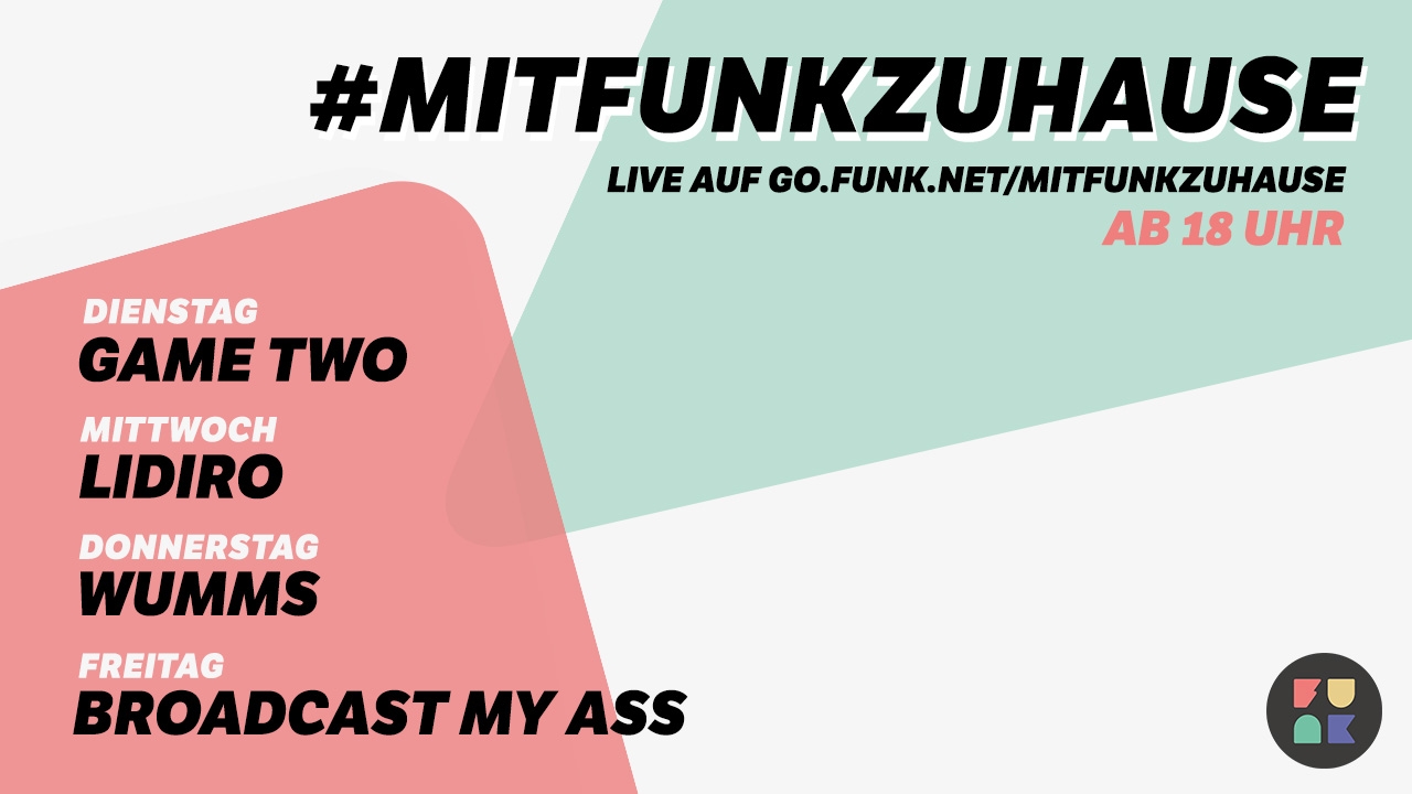 Link zum Artikel: #mitfunkzuhause – Tägliche Livestreams mit funk-Creator*innen