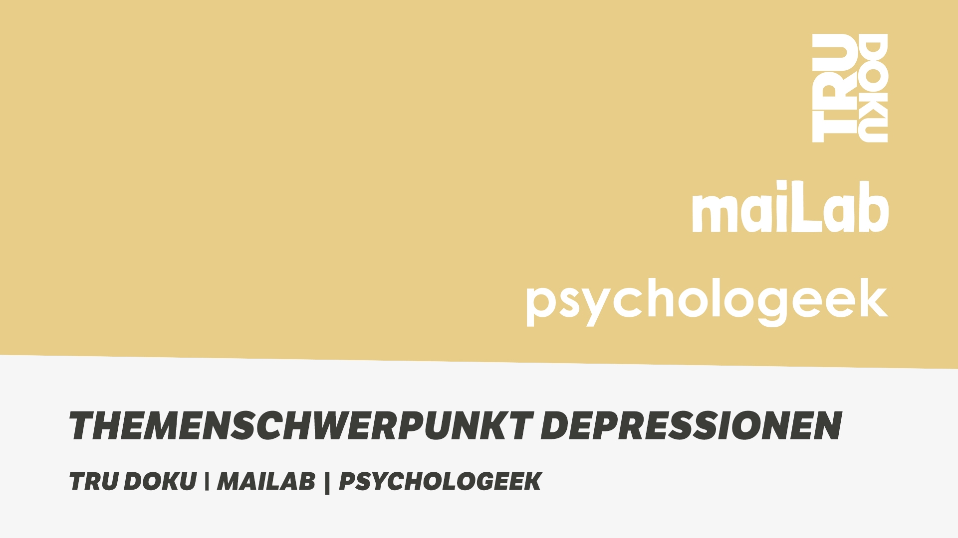 Link zum Artikel: „Ich wollte nur raus aus diesem Sog.“ – Schwerpunkt zum Thema Depressionen bei funk