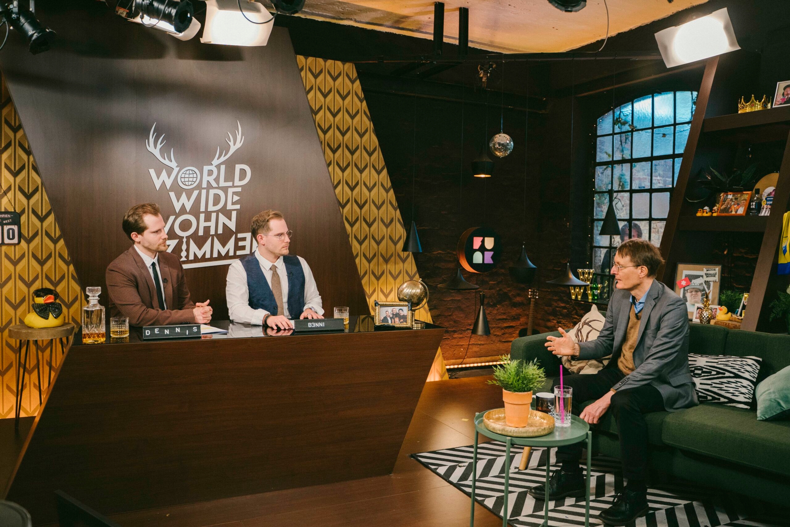 Link zum Artikel: Karl Lauterbach zu Gast bei World Wide Wohnzimmer