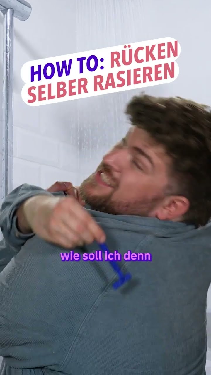 How to: Rücken selber rasieren
