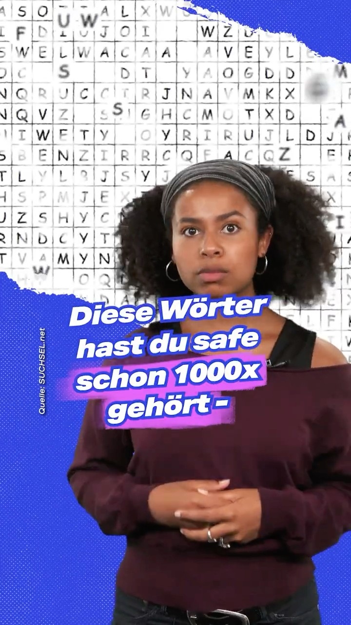 Nutzt ihr diese Wörter im Alltag?