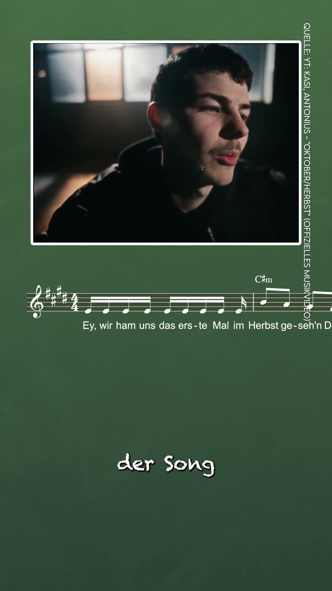 #kids von #kasi und #antonius analysiert. #musiktheorie