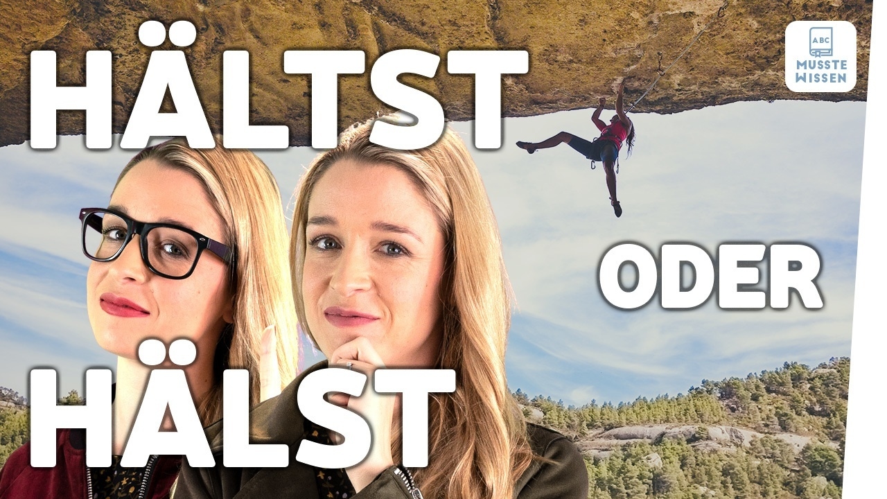 hältst oder hälst? | Einfache Deutsch-Tipps
