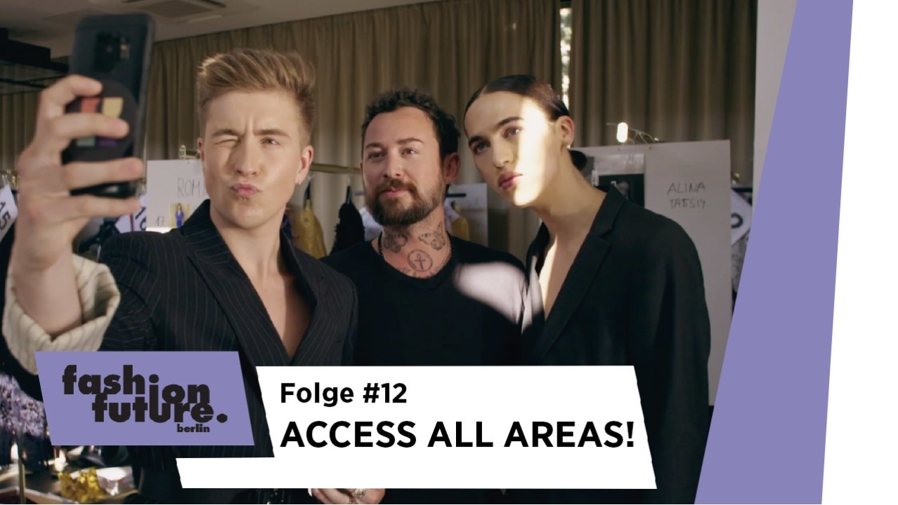 Backstage bei Marcel Ostertag! | Folge 12 | Fashion Future Berlin