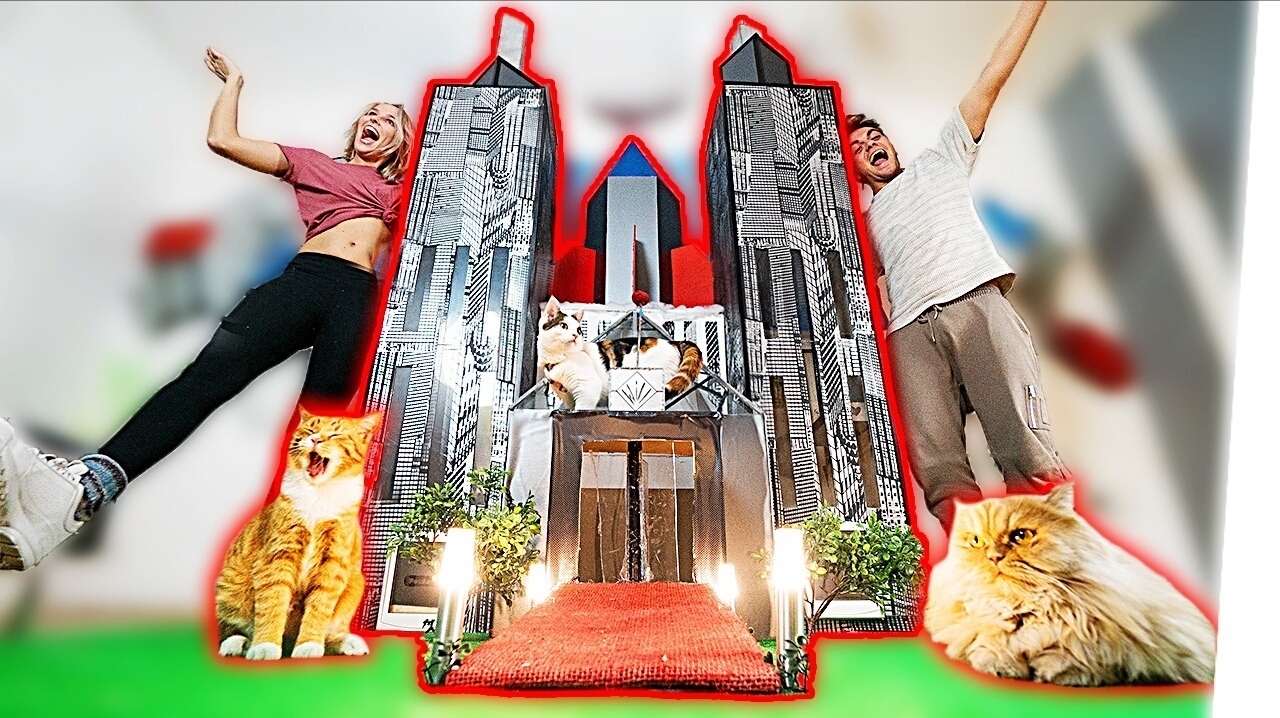Die krasseste KATZEN VILLA der WELT!