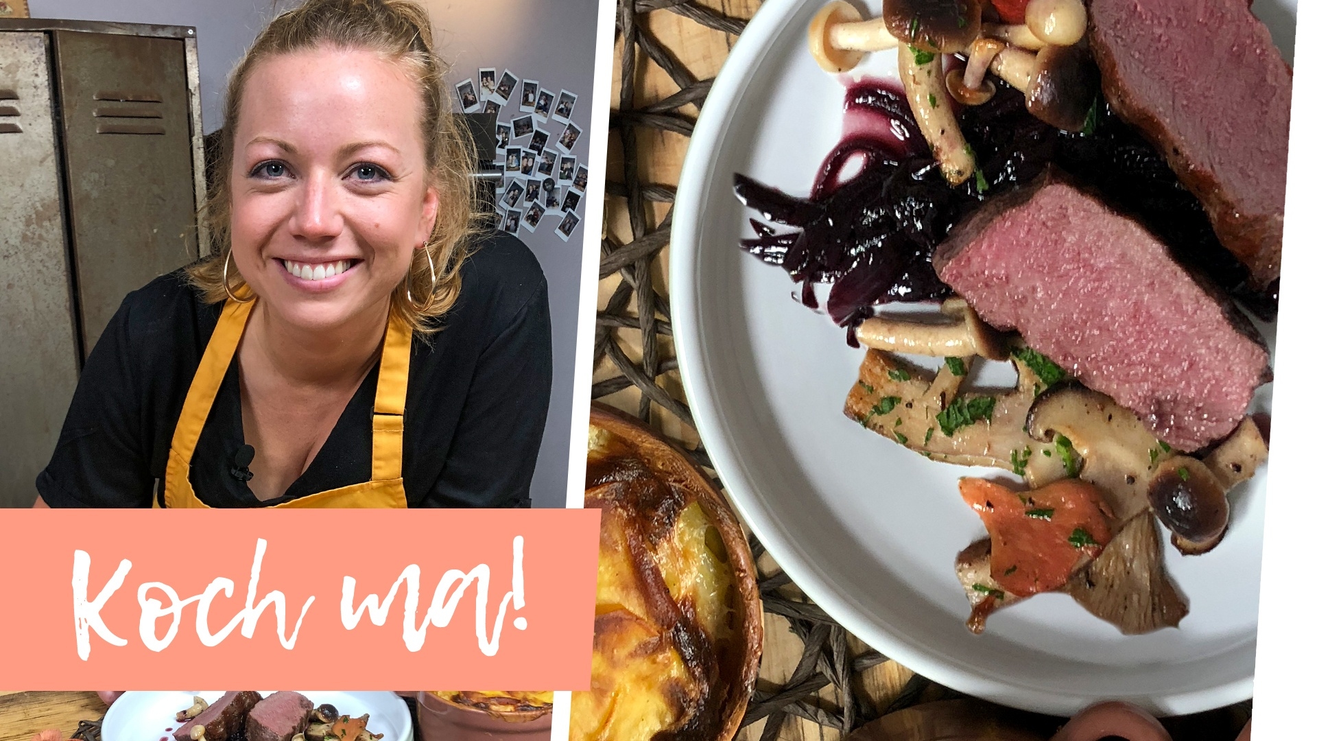 Kartoffelgratin und Rehrücken - Filetieren richtig gemacht | Koch ma!