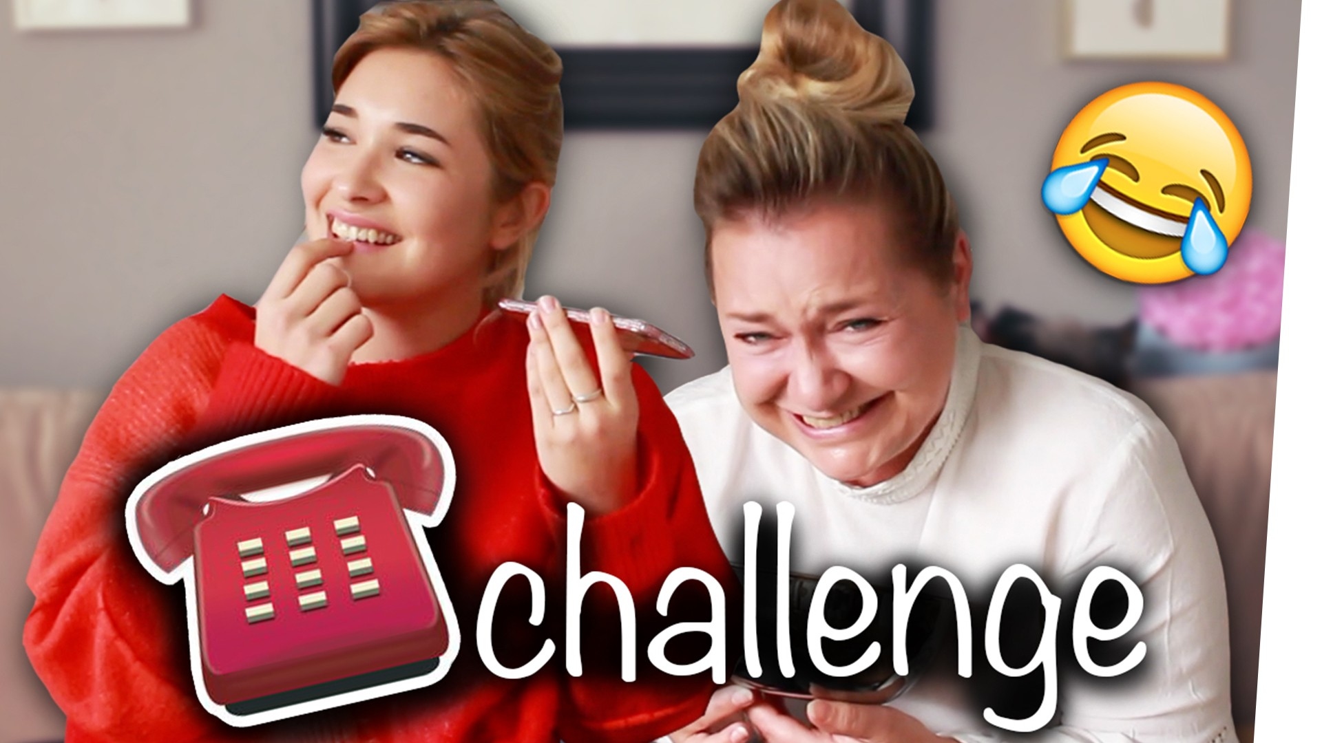 EXTREM TELEFONCHALLENGE mit meiner MUTTER | janasdiary