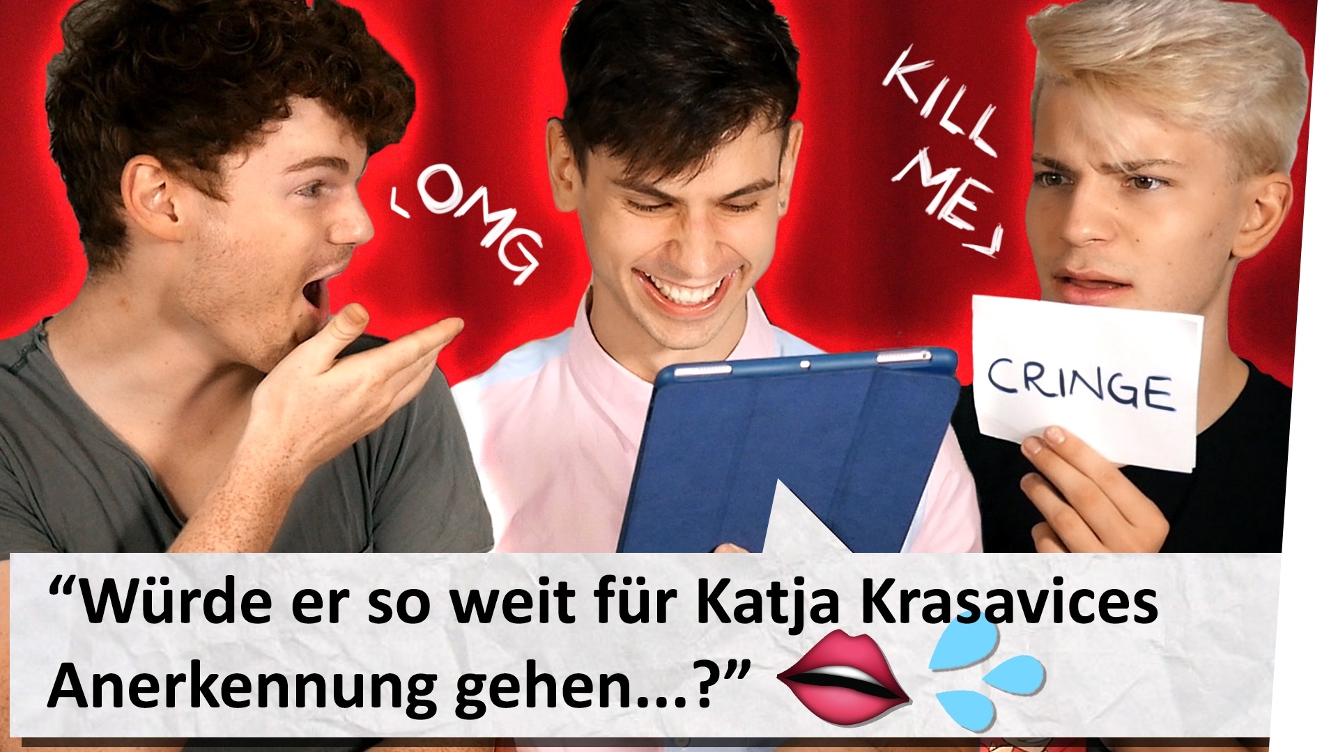 Wir reagieren auf meine 1. Fanfiction über YouTuber...CRINGE FEST | Kostas x David x Nico