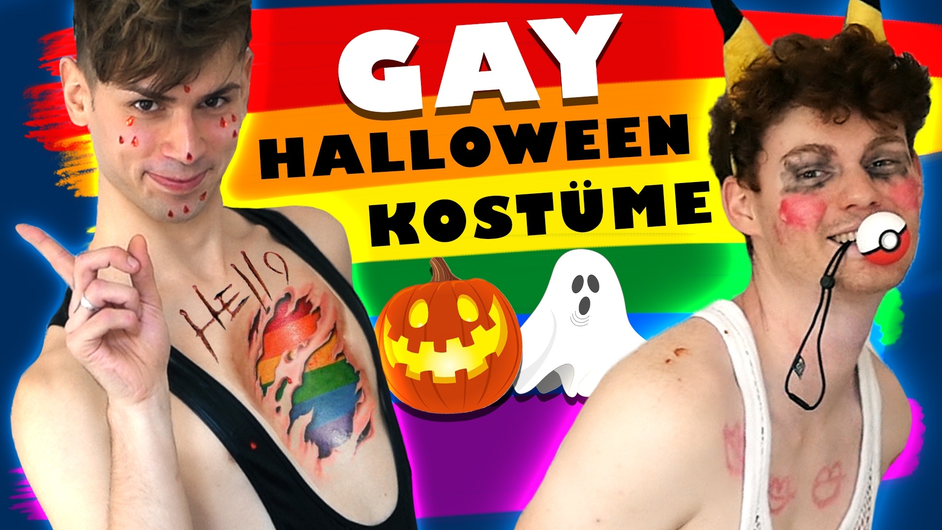 Wir testen schwule Halloween-Kostüme (und bereuen es...) | Kostas x NICO