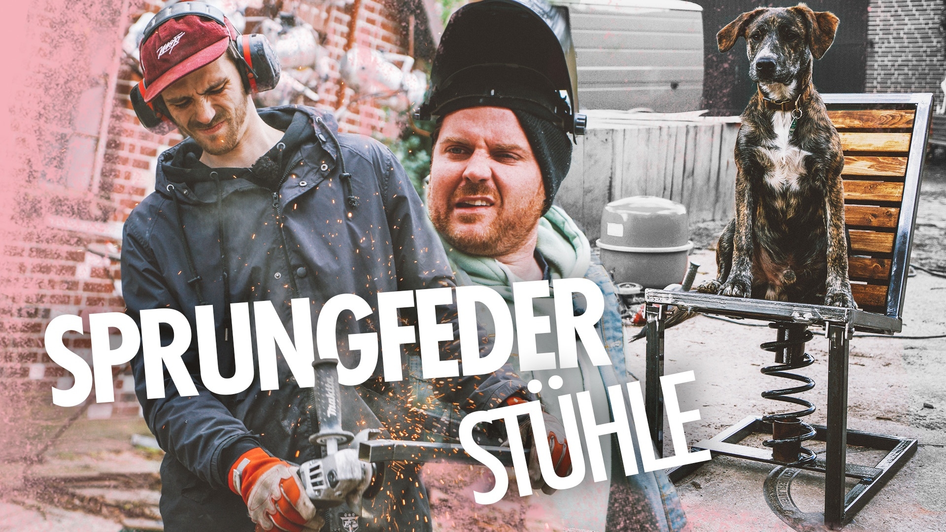 Gartenstuhl mit Autofeder | Bequemer gehts nicht