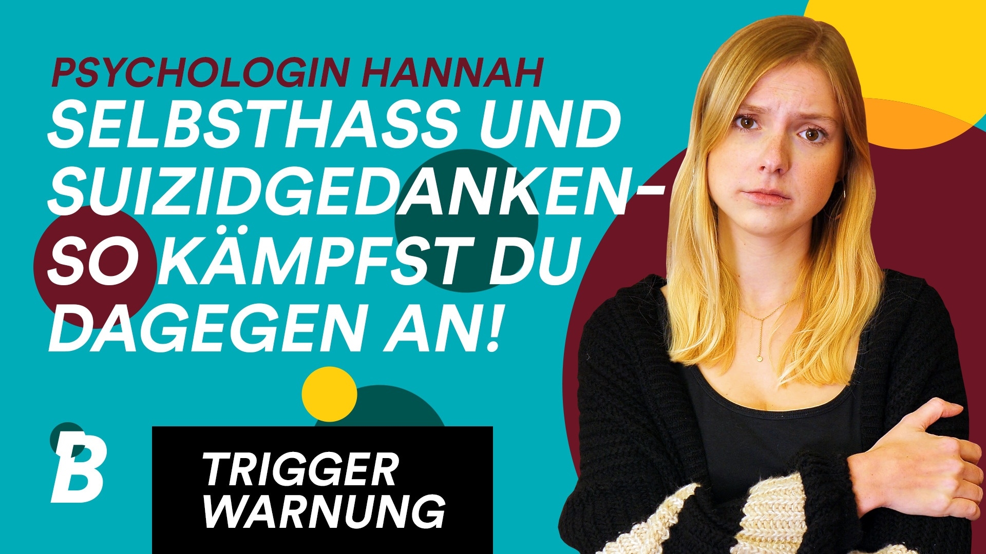 Suizidgedanken bei Teenagern - wie überwindest du sie? Tipps von Psychologin Hannah