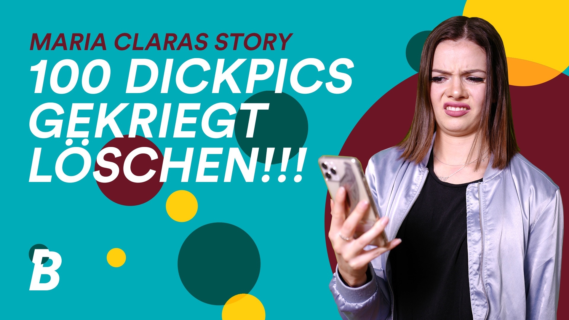Dickpics geschickt bekommen - wie soll ich reagieren? Mit Maria Clara Groppler