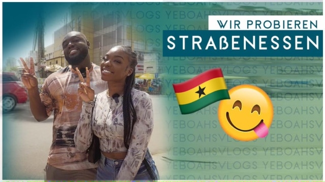 Ich probieren ghanaisches Street Food mit Prisca Harris | YeboahsVLOGS