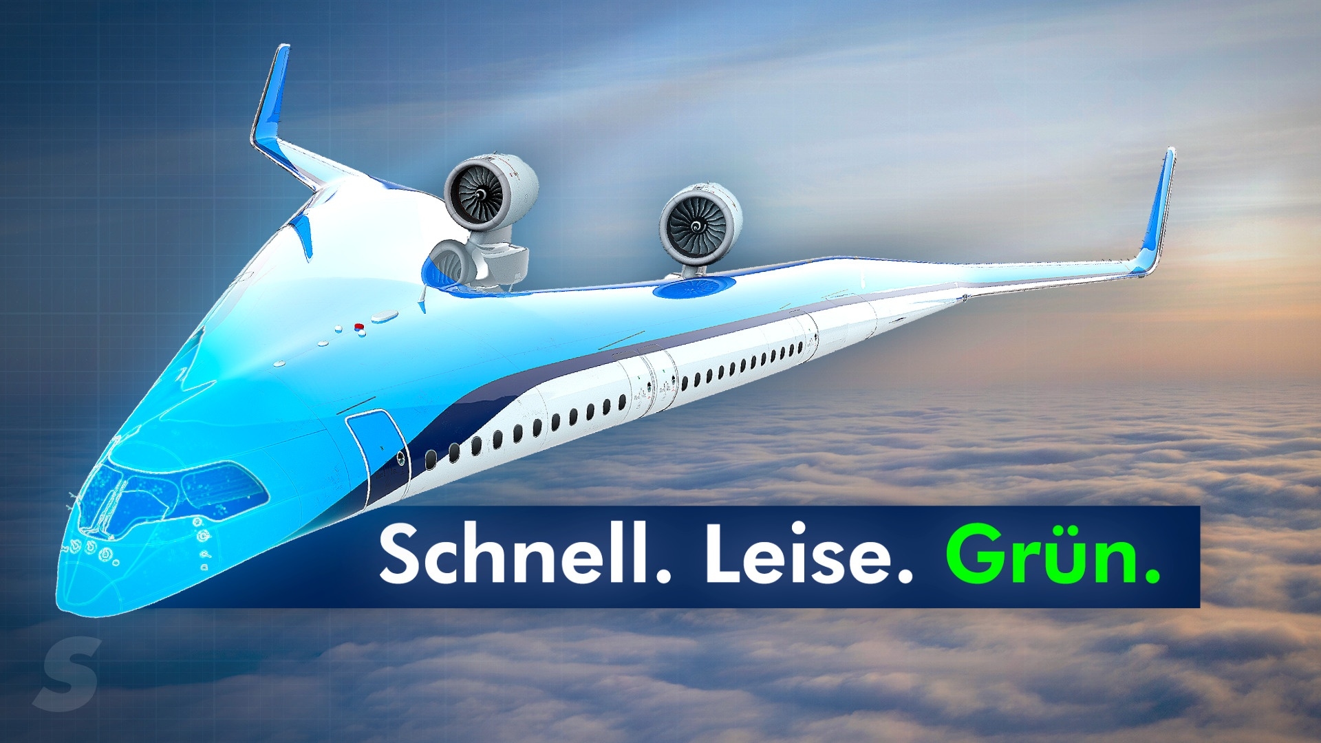 So sehen die Flugzeuge der Zukunft aus