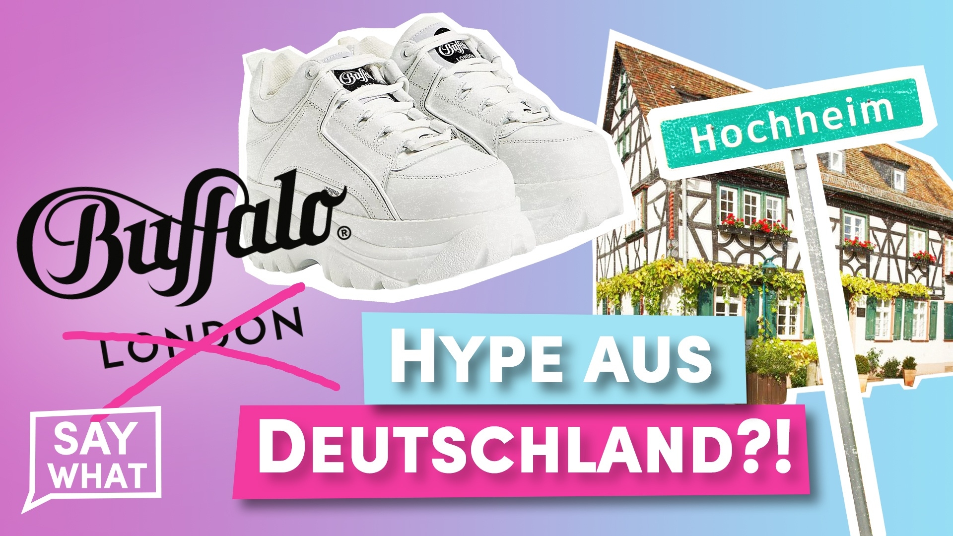 Schuh-Trend BUFFALO BOOTS: So wurde der KLOBIGE SNEAKER wieder in | Say What x Parshad