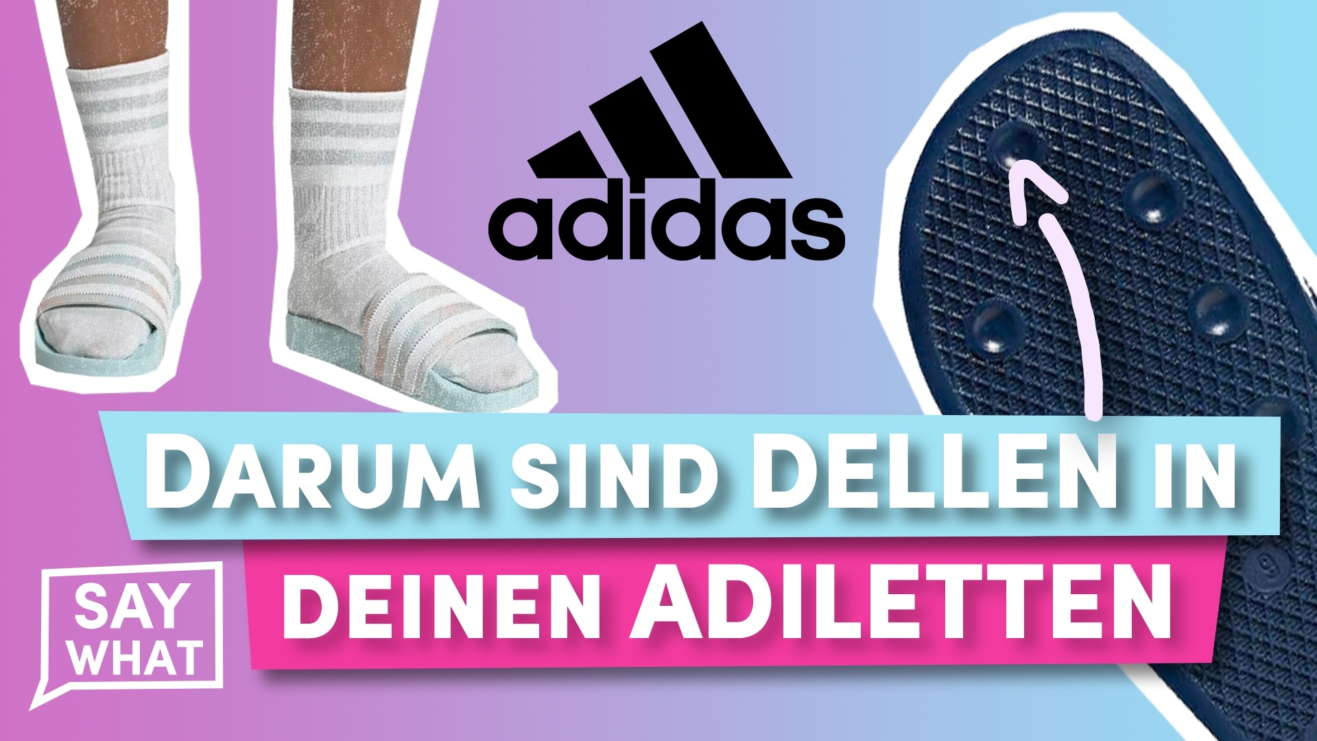 Schuh-Trend ADILETTEN: Aus der DUSCHE auf die STRASSE | Say What x Parshad