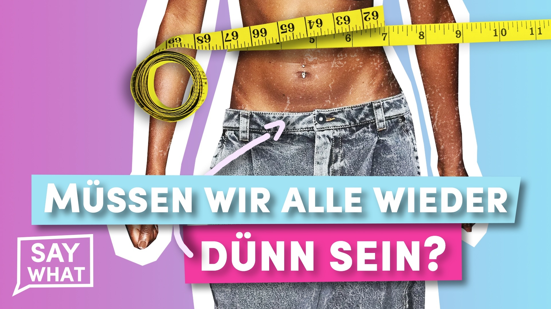 LOW RISE JEANS: Was der Trend mit Body Positivity zu tun hat | Say What x @Parshad