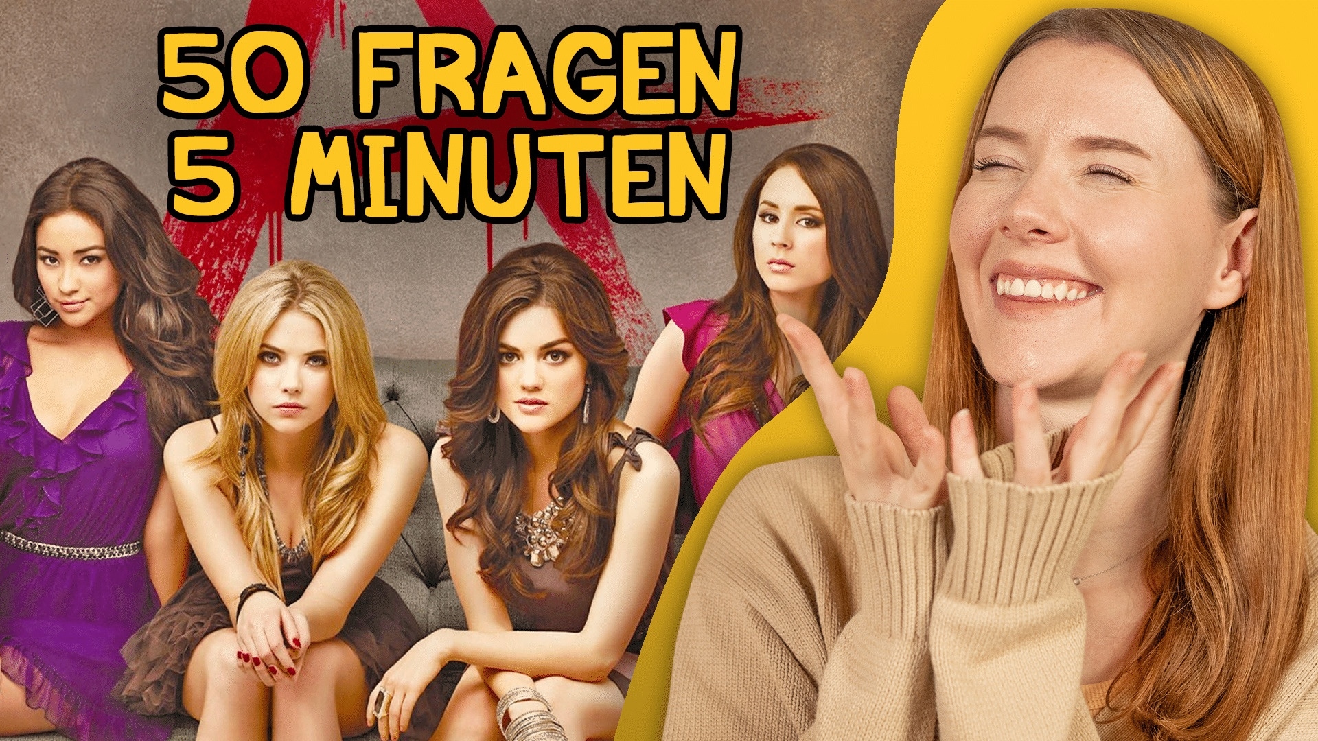 50 Fragen in 5 Minuten ⏰ PRETTY LITTLE LIARS