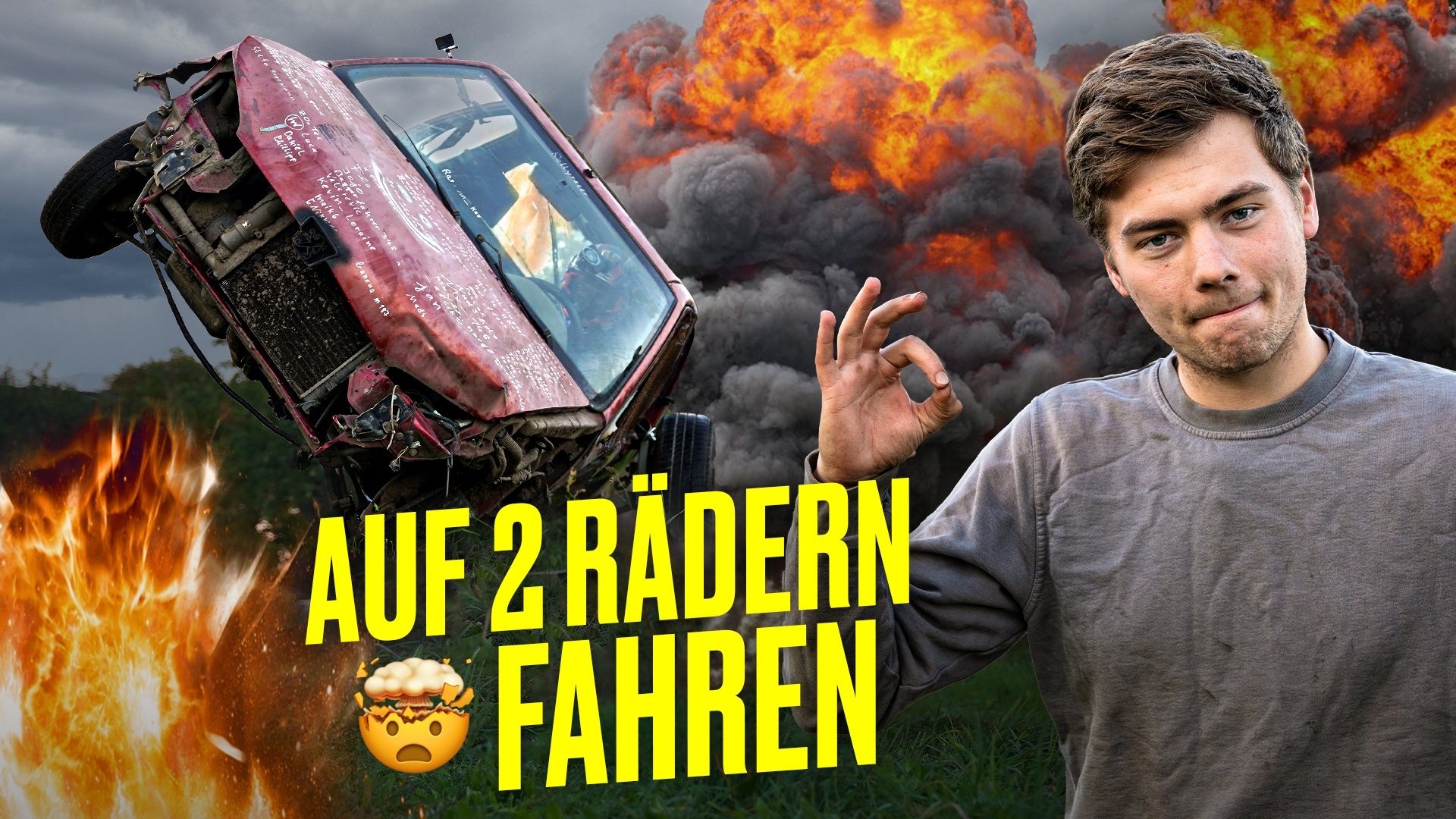 Schafft Wenz diese KRASSE Stunt-Challenge? I Hundert Hektar Heimat