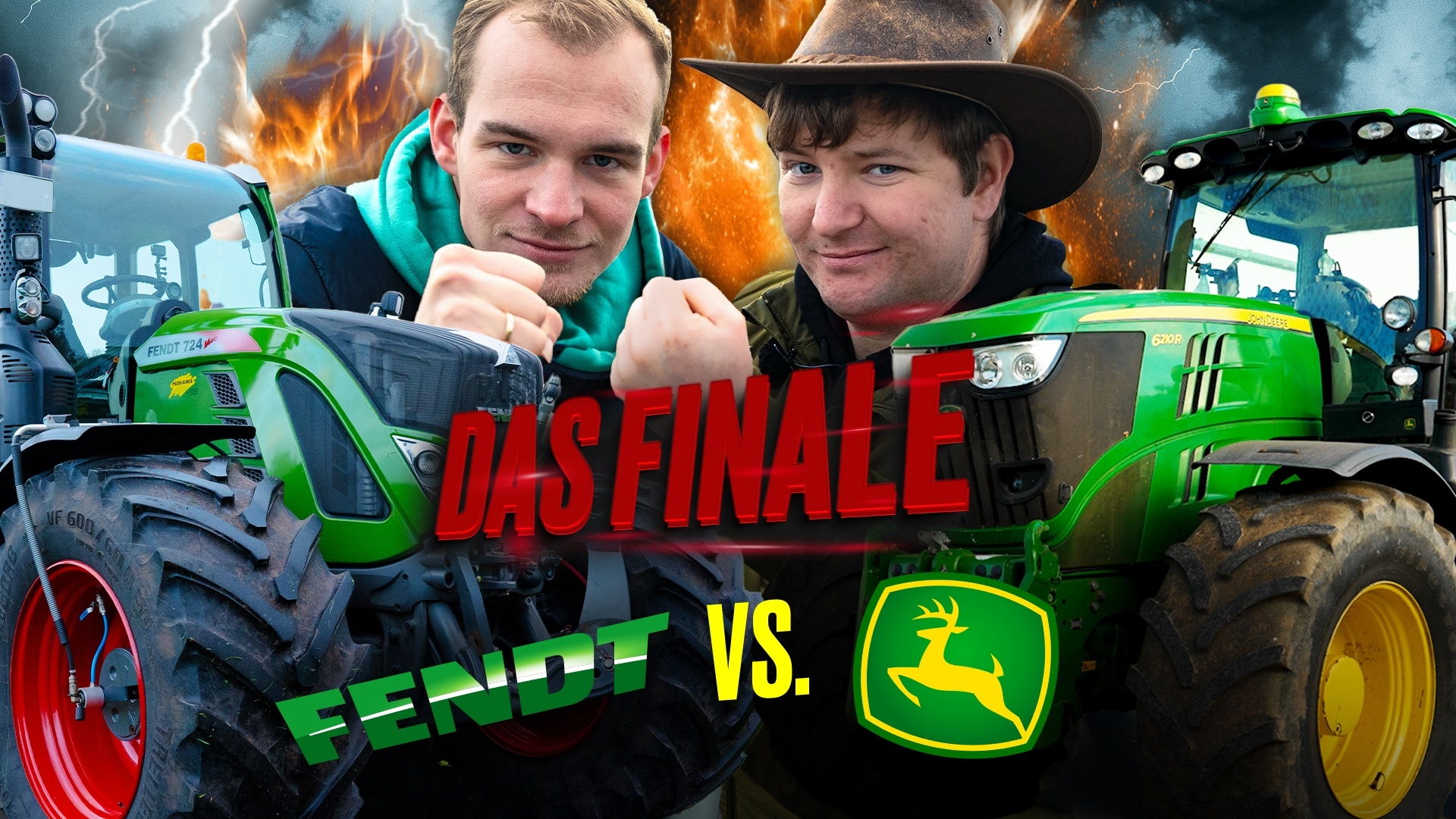 Das LETZTE Video 😢Team Fendt vs. Team John Deere: Wer gewinnt das Trecker-Duell I Hundert Hektar Heimat
