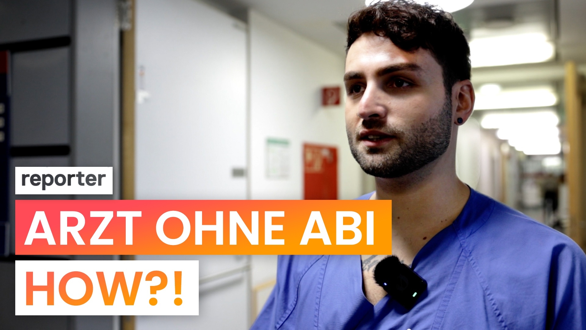 Sein Traum: Arzt sein trotz Hauptschulabschluss | reporter