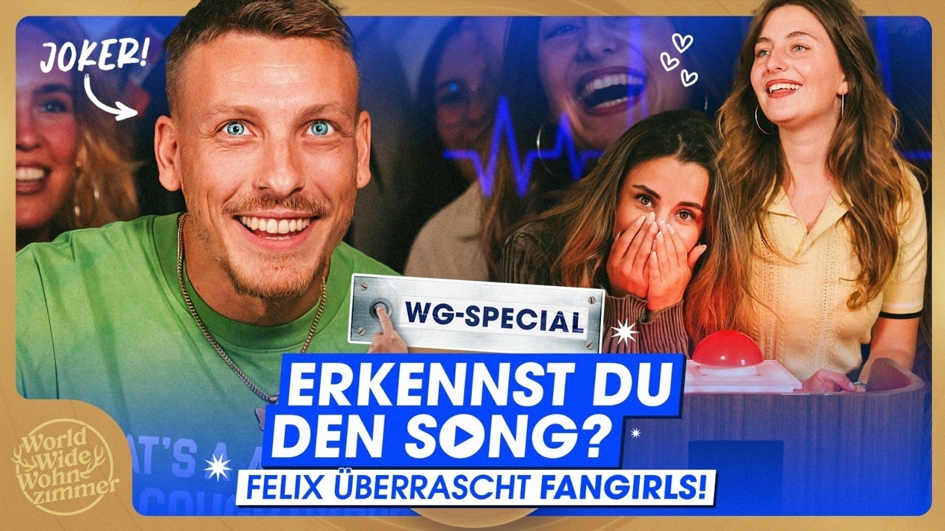 Felix Lobrecht überrascht Fangirls! | Erkennst DU den Song? (WG-Special)