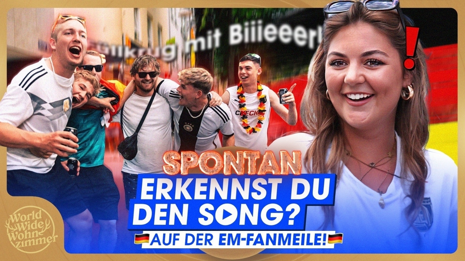 Spontan-Erkennst DU den Song? - EM-Spezial🇩🇪⚽
