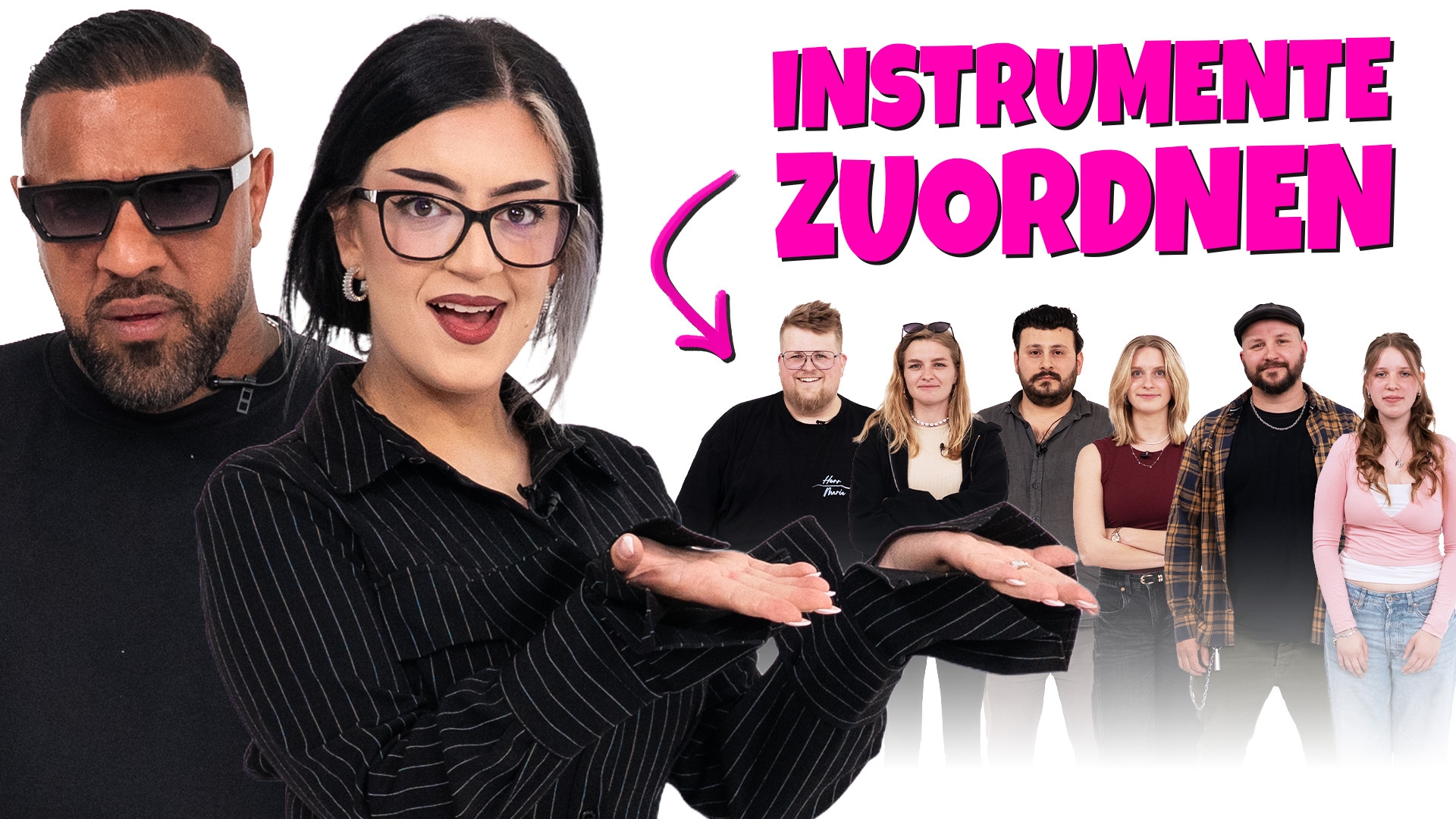 Wer spielt was?! 🎶 Instrumente-Challenge mit Parshad & Mo Douzi