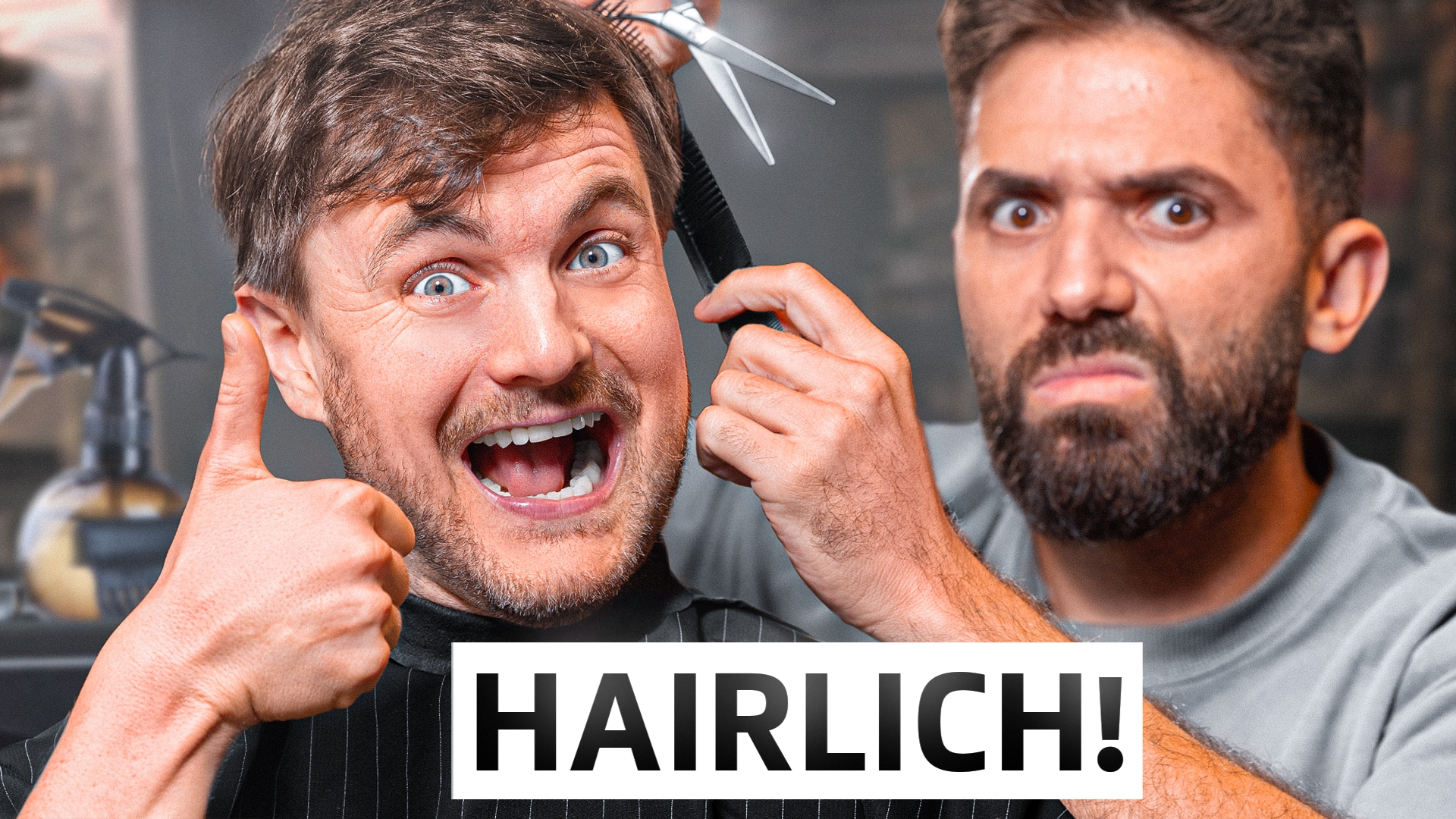 ALMAN beim Friseur