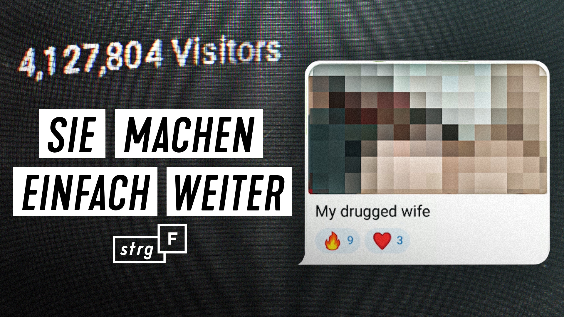 Das Vergewaltiger-Netzwerk: Festnahmen und neue Uploads | STRG_F