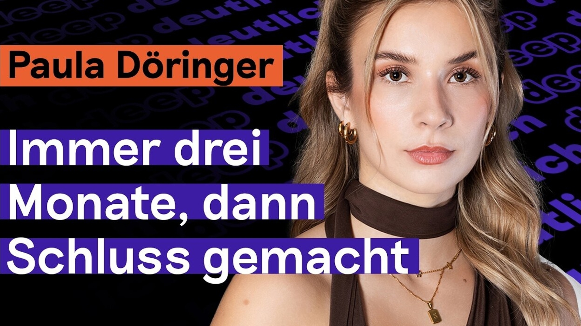 Wie ich meine Bindungsangst besiegt habe | Paula Döringer im Talk