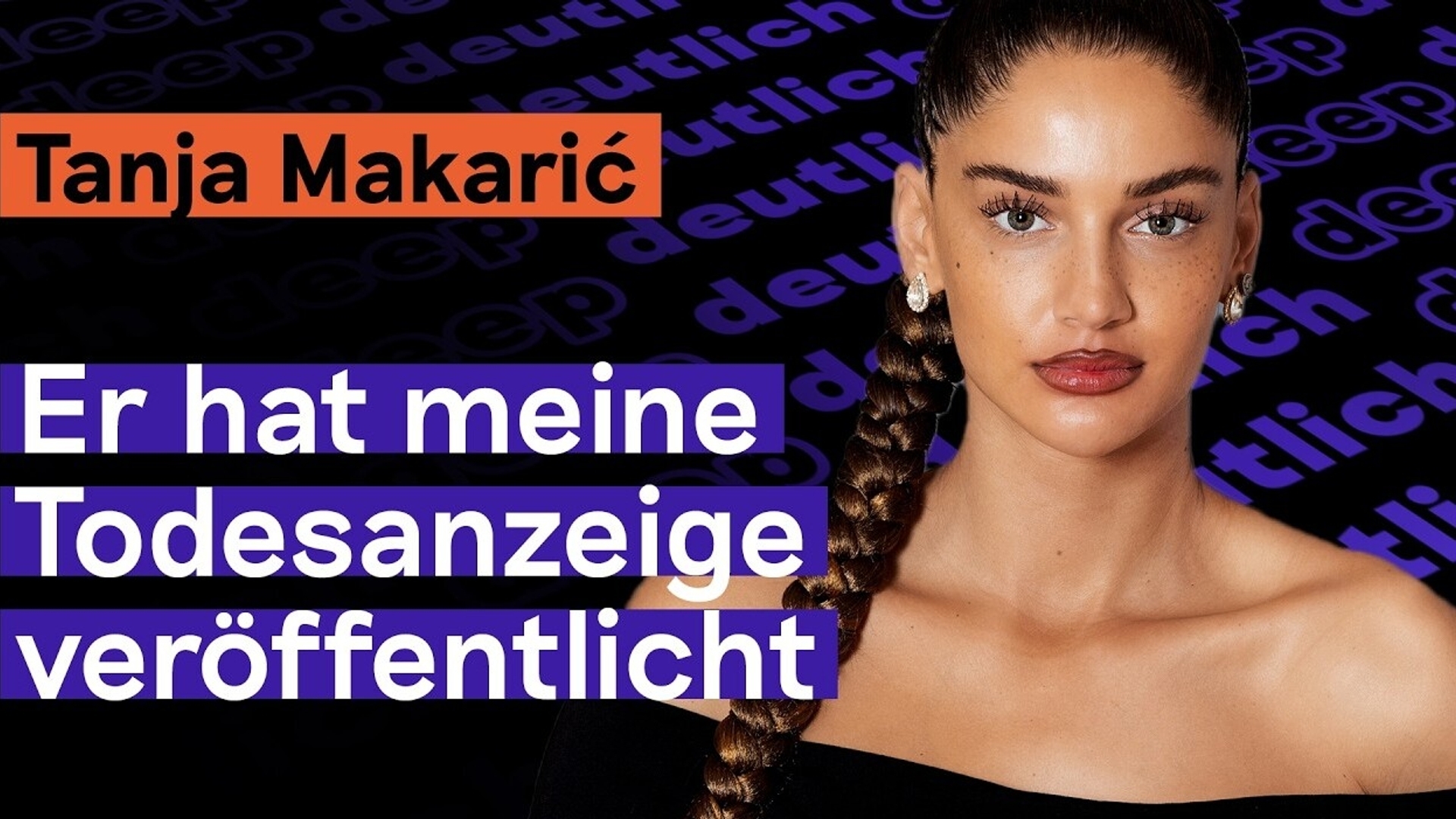 Alle dachten, ich wäre tot | Tanja Makarić über ihren Stalker