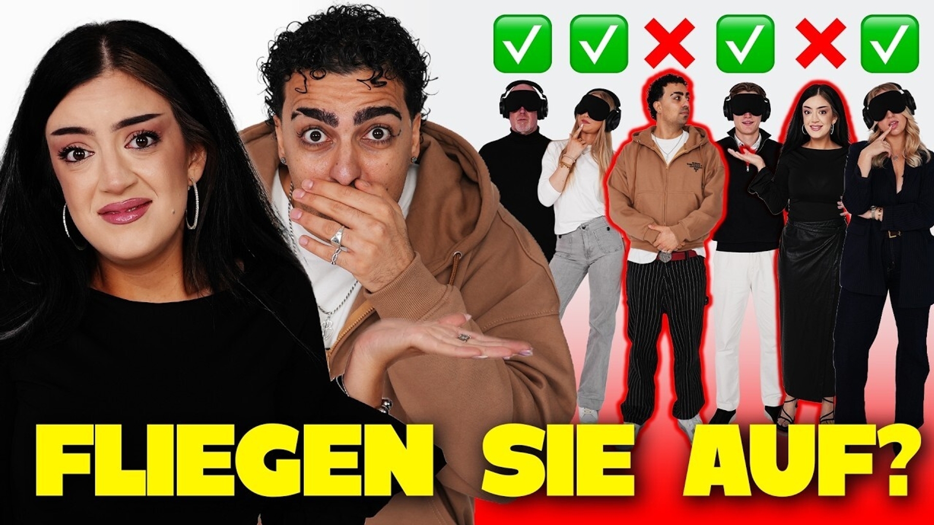 PARSHAD & BRKN getarnt als "Almans" 😜