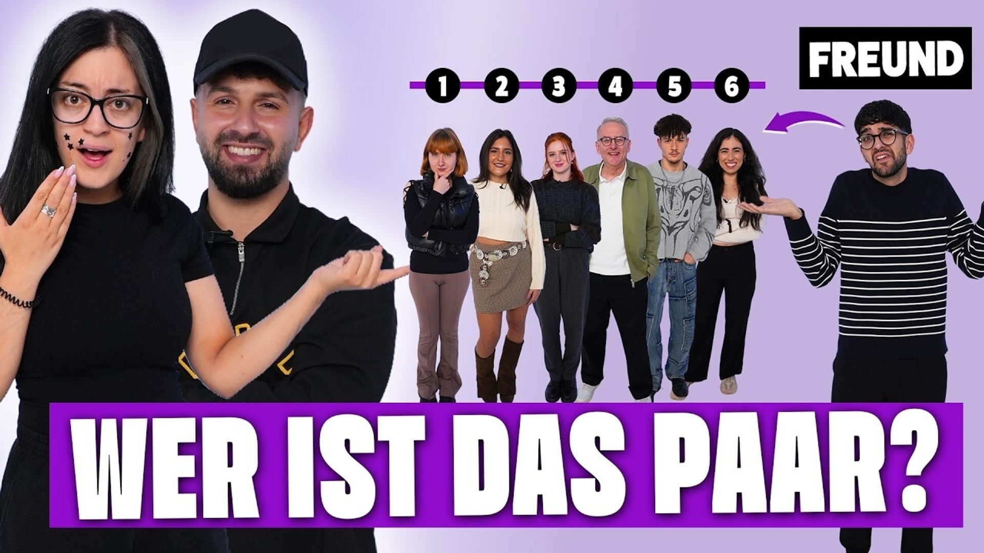 Mit wem ist ER zusammen? 😱 mit Parshad & Souf (zum Mitspielen)