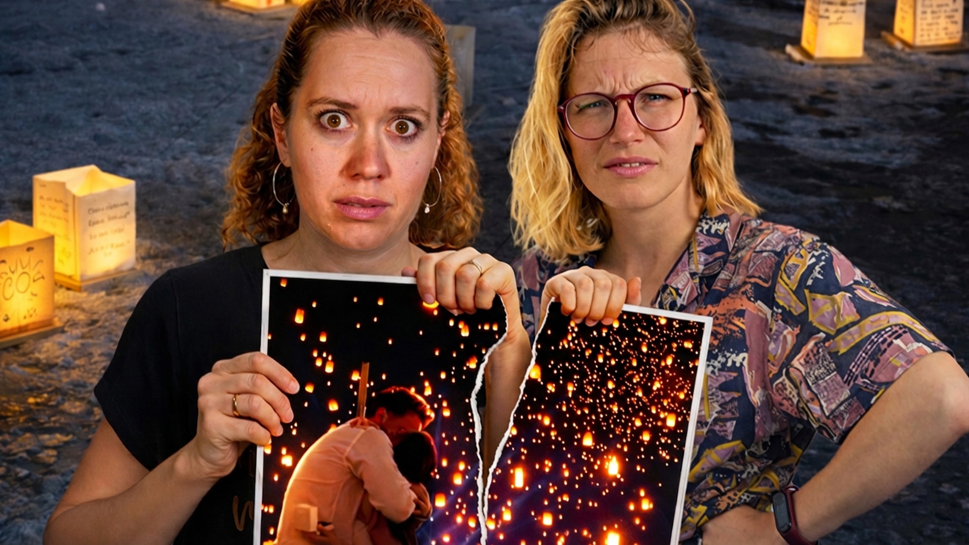 30€ fürs Laternenfestival — Laternen gab's nicht