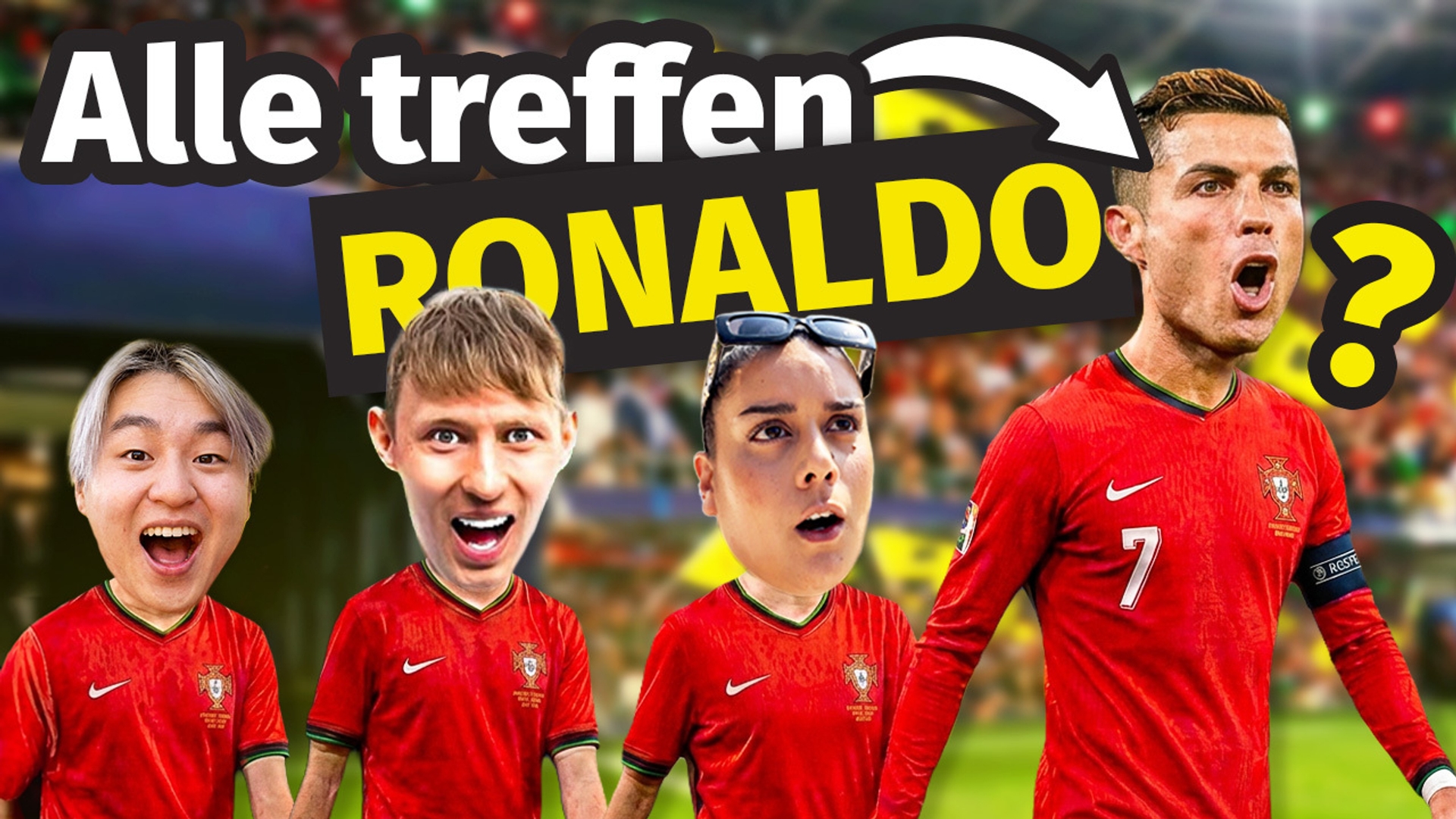 MarvinVlogt, Ayrukan & Co: Wer hat Ronaldo wirklich getroffen? 👀