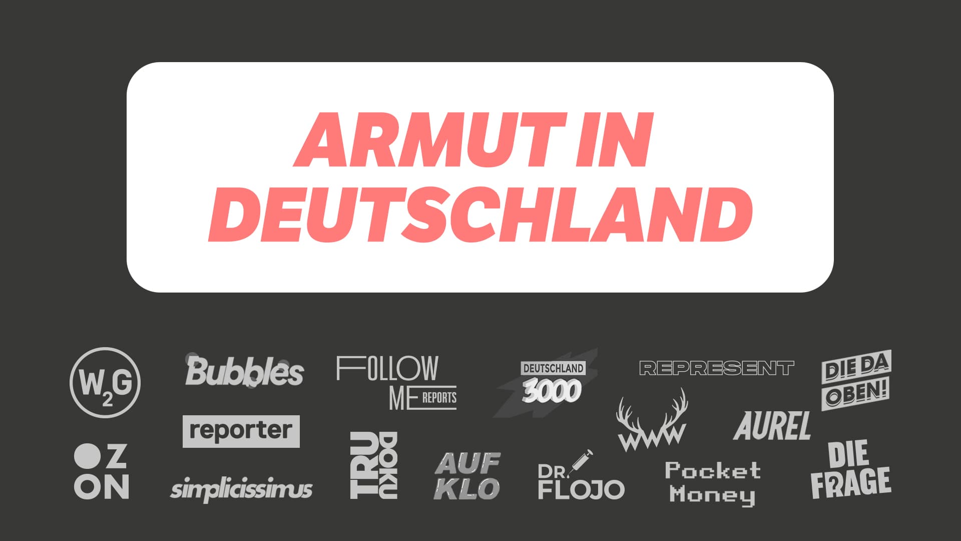 Link zum Artikel: funk Schwerpunkt über Armut in Deutschland