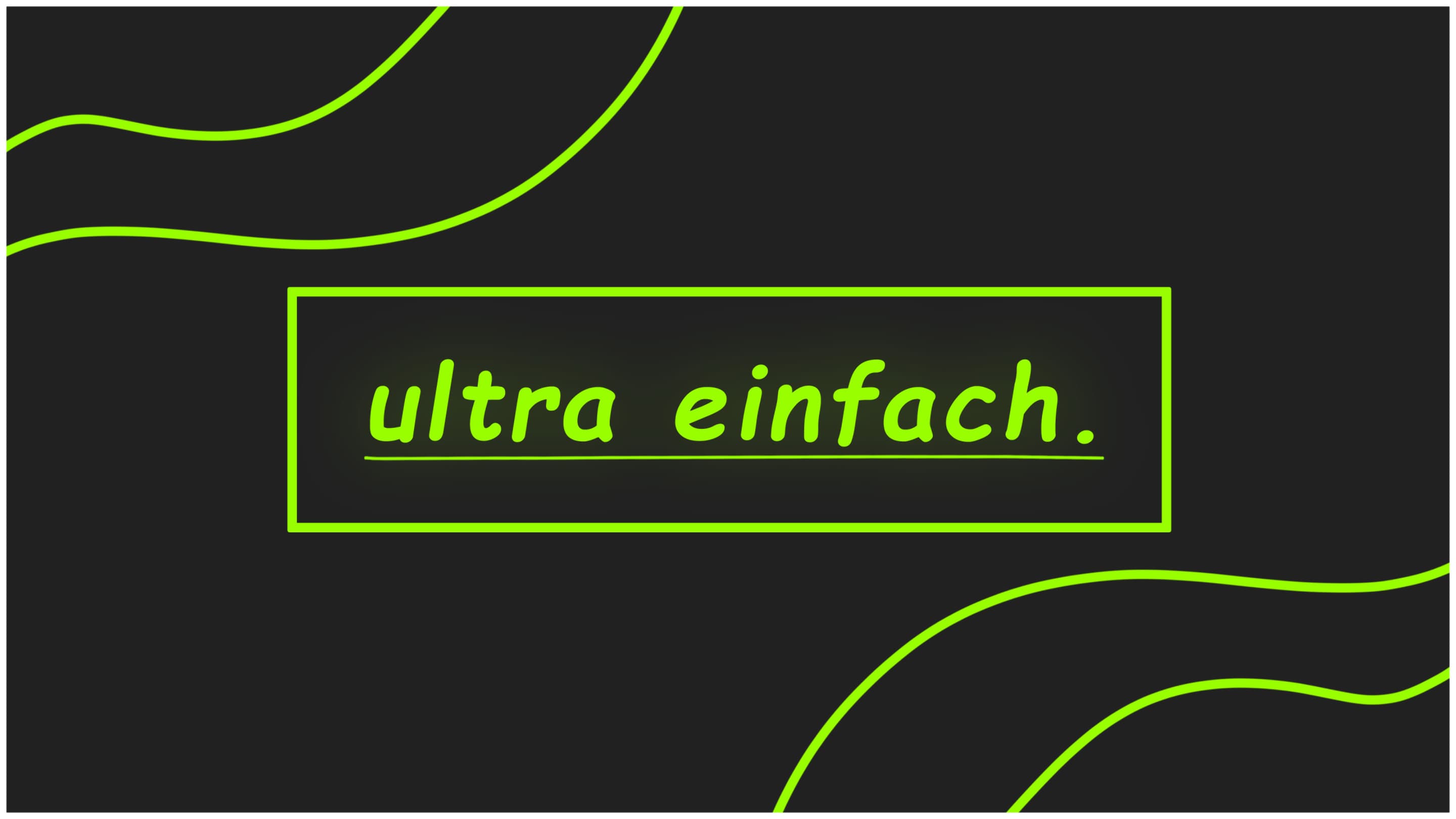 Link zur Formatseite von 'ultra einfach'